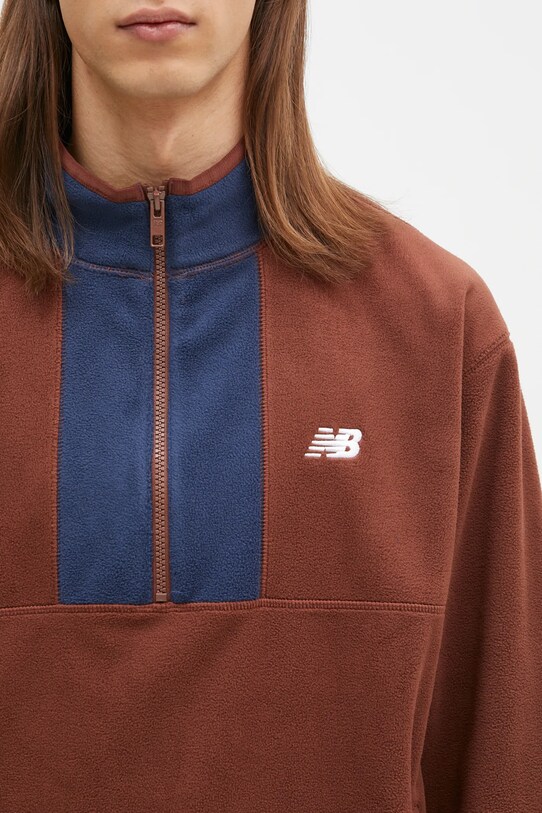 New Balance hanorac fleece maro MT43518ROK