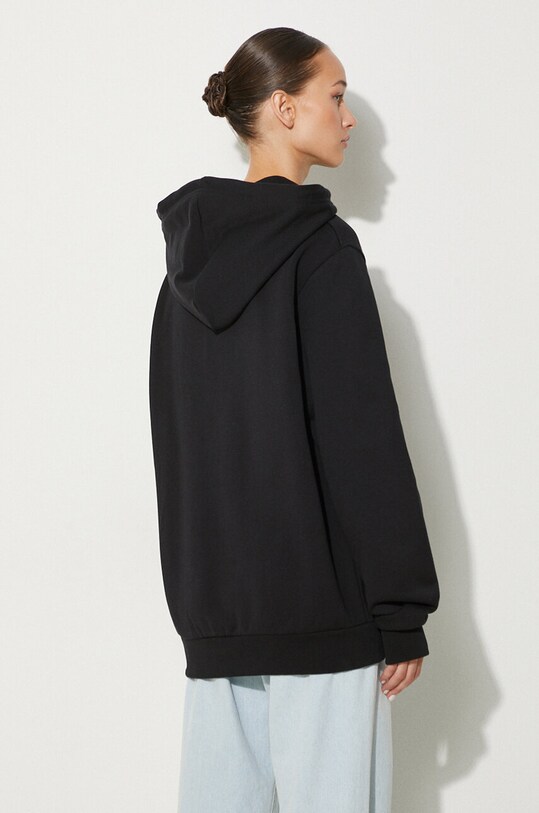 Oblečenie Mikina A.P.C. hoodie standard rue madame GOTS COHBV.M27914 čierna