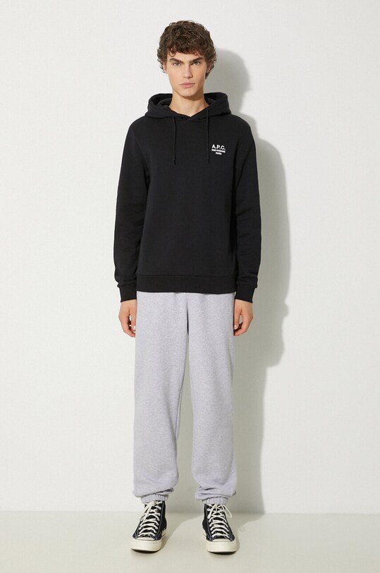 Mikina A.P.C. hoodie standard rue madame GOTS COHBV.M27914