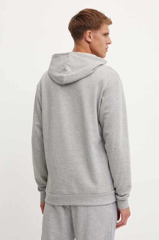 Oblečení Bavlněná mikina adidas Brand Love IX1316 šedá