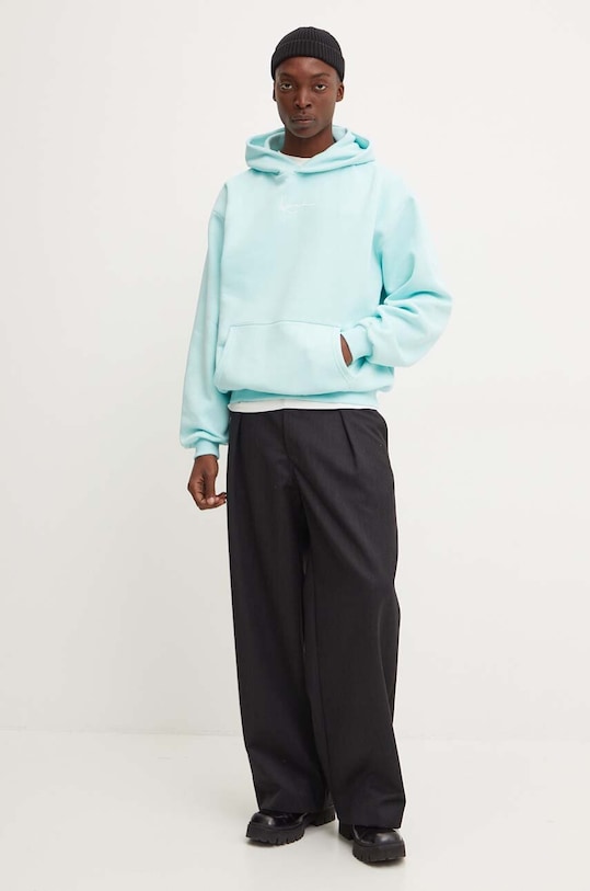 Mikina Karl Kani 60210102 tyrkysová AW24