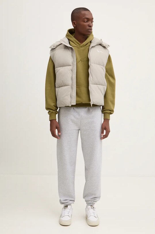 Karl Kani hanorac de bumbac 60210113 verde AW24