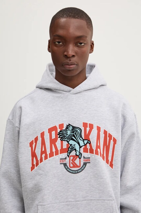 Кофта Karl Kani сірий 60210116