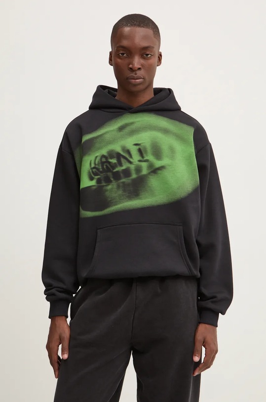 Суичър Karl Kani с качулка черен 60210108