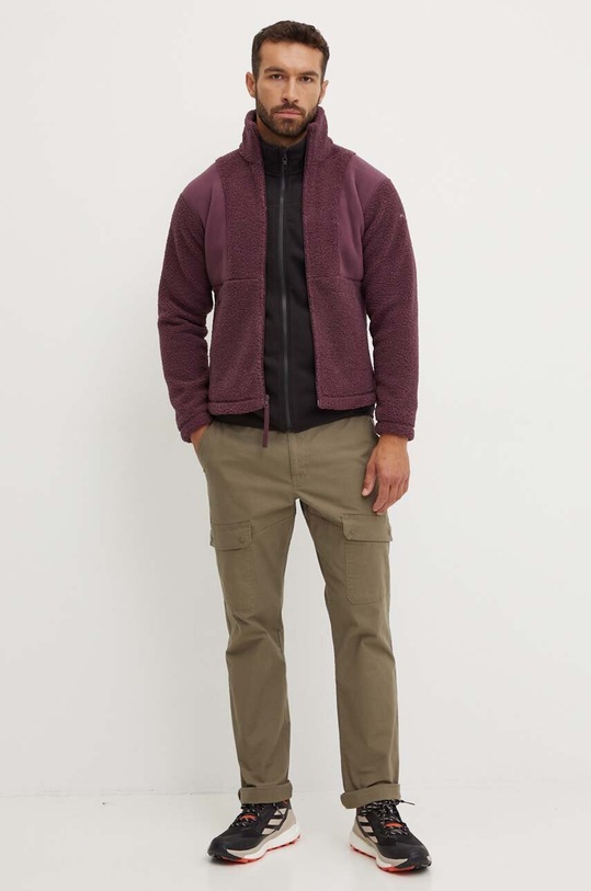 The North Face bluza sportowa 100 Glacier NF0A855X4H01 czarny SS25