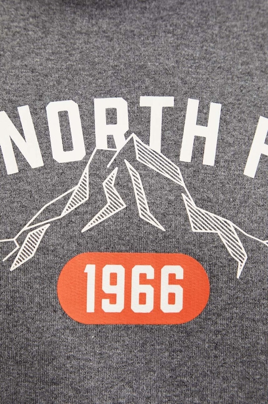 The North Face bluza Hoodie Varsity Graphic NF0A89DJDYY1 szary