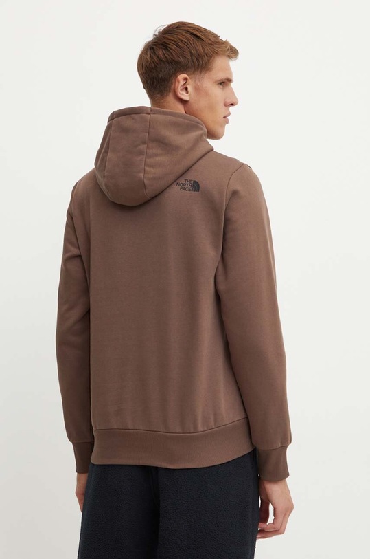 Îmbrăcăminte The North Face bluza Fine Hoodie NF0A89EU1OI1 maro