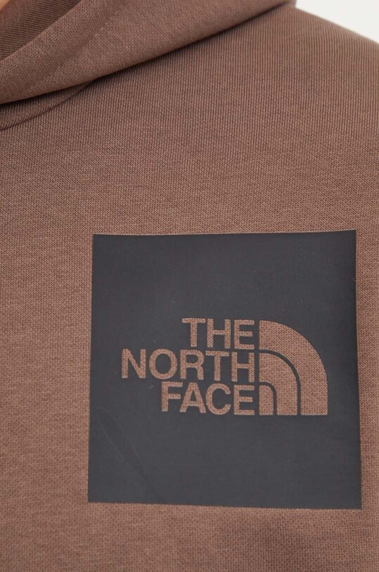 The North Face sweatshirt Fine Hoodie NF0A89EU1OI1 brown