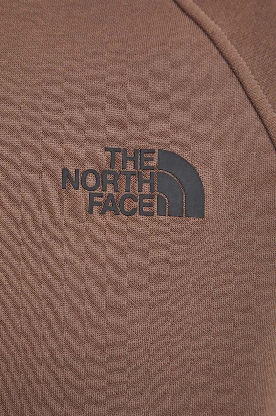 Μπλούζα The North Face Raglan Redbox Hoodie NF0A89F91OI1 καφέ