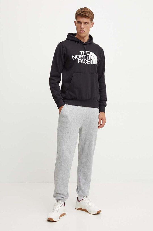 The North Face bluza Easy Hoodie NF0A89FFJK31 negru SS25