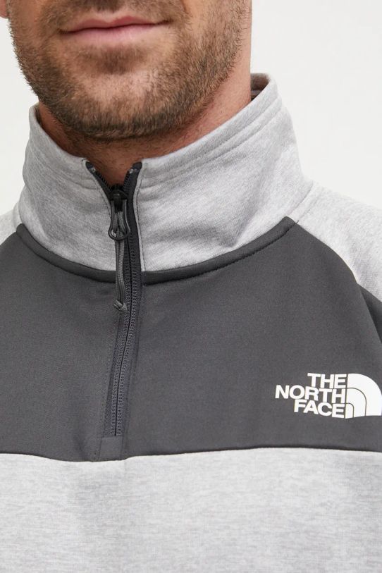 The North Face bluza sportowa Reaxion NF0A855LATE1 szary