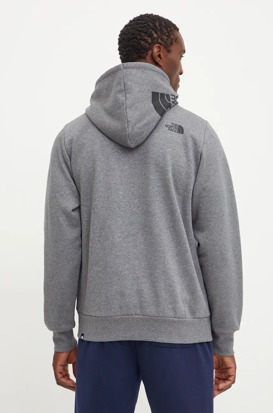 Odzież The North Face bluza Hood Logo NF0A89EJDYY1 szary