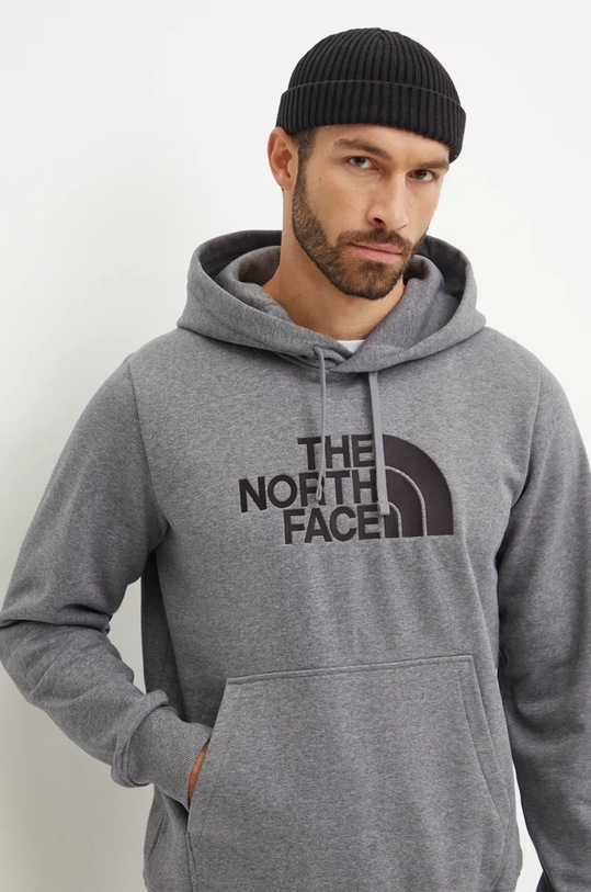 The North Face bluza Drew Peak Pullover Hoodie szary NF0A89EMDYY1