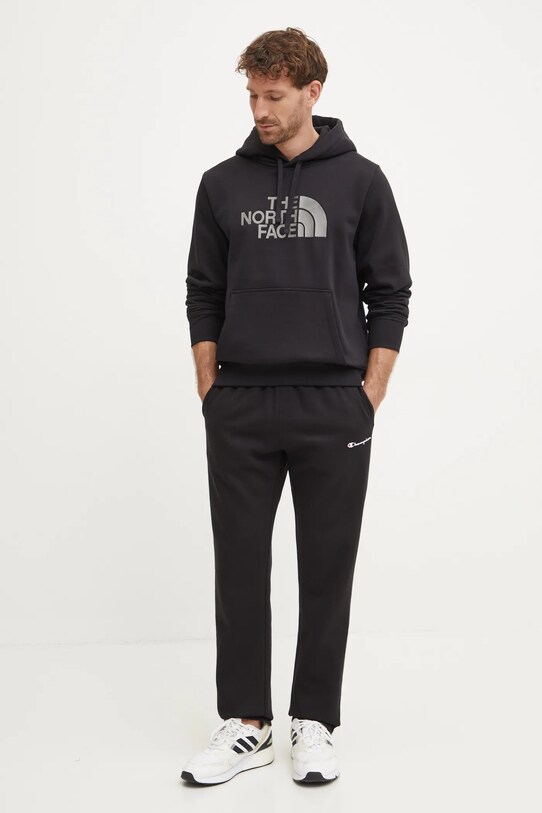 The North Face bluză Drew Peak NF0A89EMJK31 negru AW24