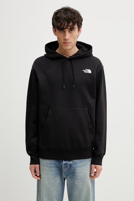 The North Face sweatshirt Essential Hoodie other black NF0A89ESJK31