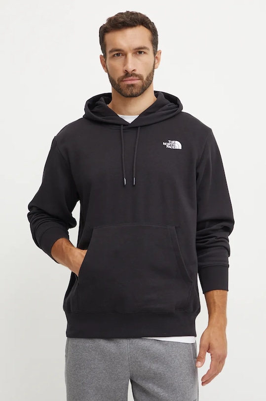 The North Face bluza Essential Hoodie czarny NF0A89ESJK31