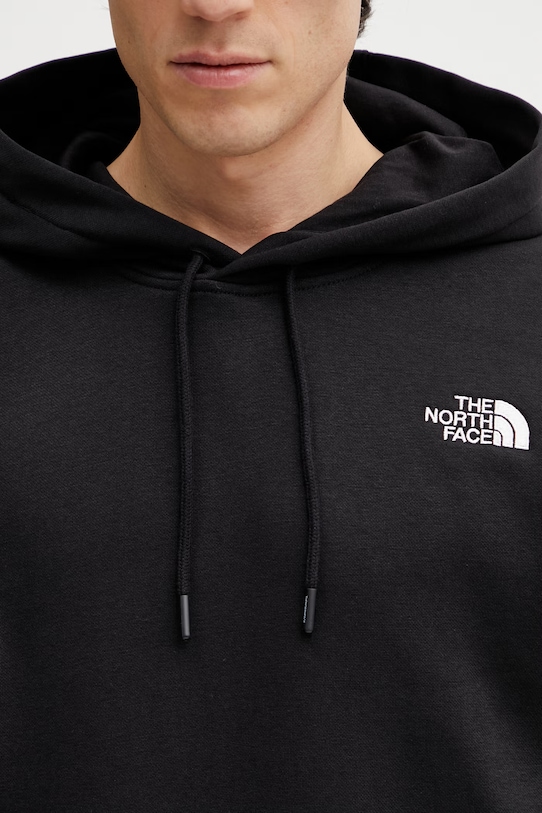 The North Face sweatshirt Essential Hoodie black NF0A89ESJK31