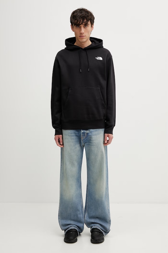 The North Face sweatshirt Essential Hoodie NF0A89ESJK31 black