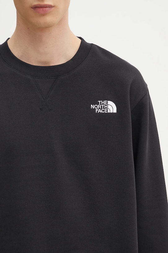 The North Face sweatshirt Essential Crew black NF0A89ETJK31