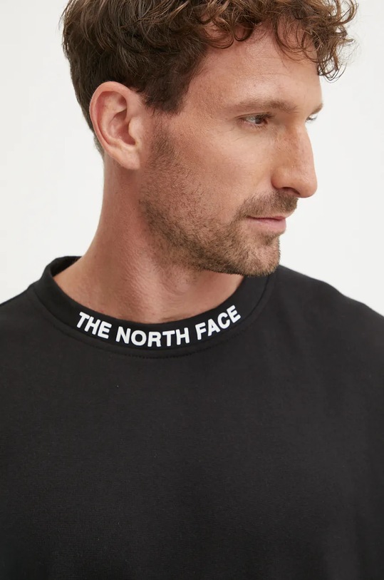 The North Face hanorac de bumbac Zumu Crew NF0A89FHJK31 negru