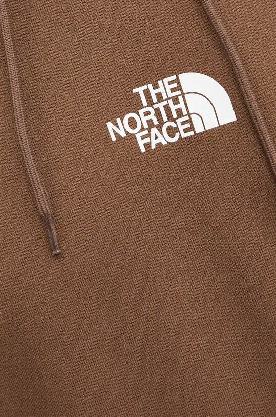 The North Face bluza bawełniana Zumu Hoodie NF0A89FJ1OI1 brązowy