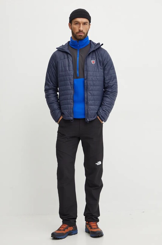 Športová mikina The North Face Glacier Heavyweight NF0A89JHJL11 modrá AW24