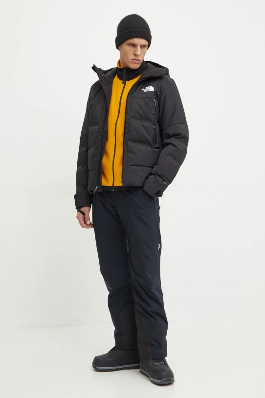 The North Face bluza sportowa Alpine Polartec 200 NF0A7WWL4WP1 żółty AW24