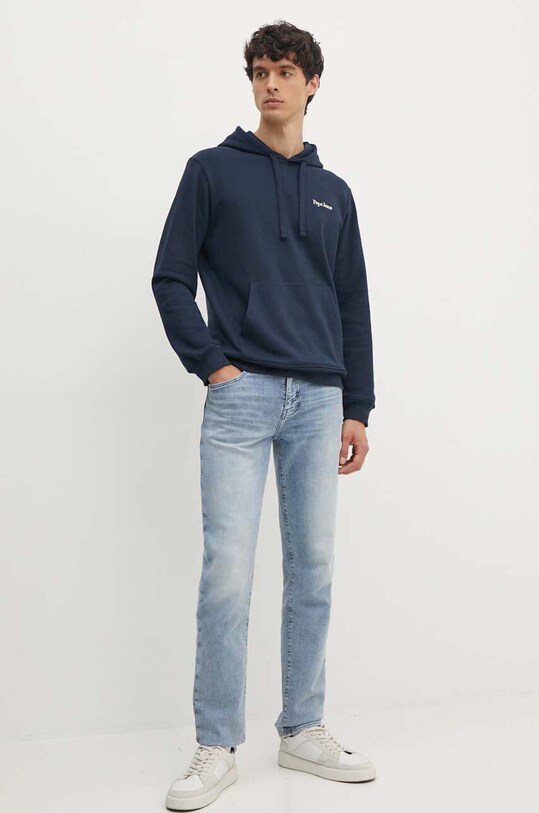 Хлопковая кофта Pepe Jeans SEDRIC P PM582710 тёмно-синий AW24