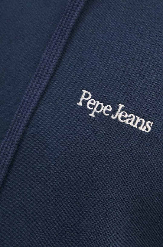 Pepe Jeans hanorac de bumbac SEDRIC P PM582710 bleumarin