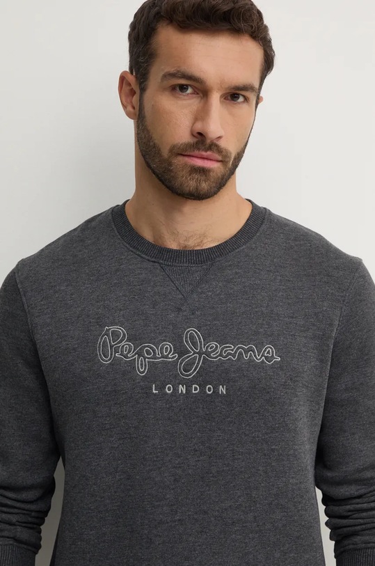 Mikina Pepe Jeans NEW NOUVEL CREW sivá PM582719