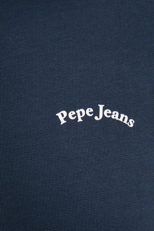 Pamučna dukserica Pepe Jeans SOMERTON PM582725 mornarsko plava