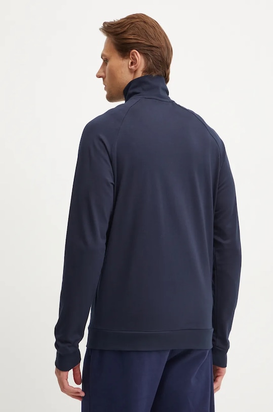 Бавовняна кофта BOSS 50527453 темно-синій NC24