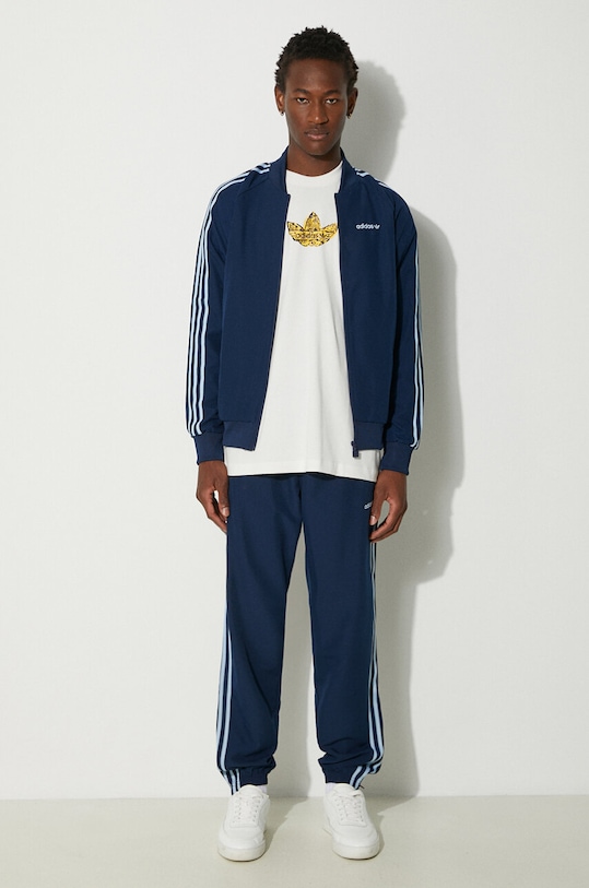 Суичър adidas Originals IX9626 тъмносин AW24