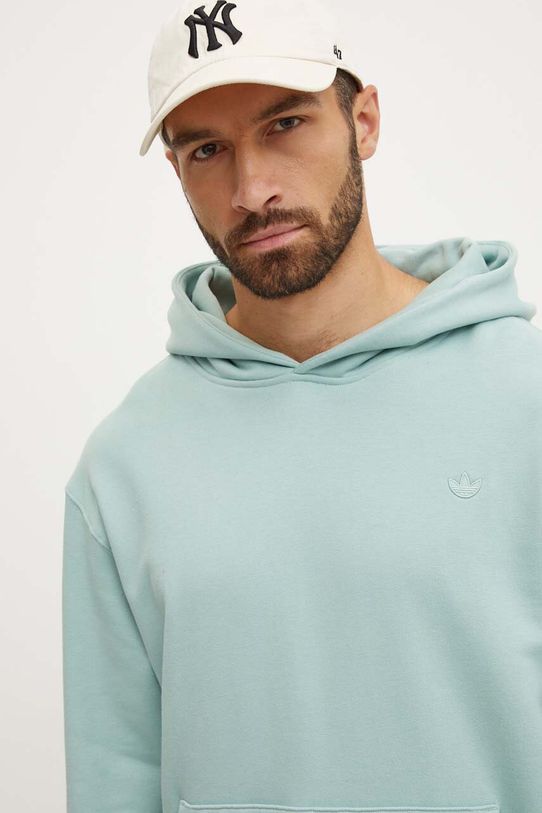 Бавовняна кофта adidas Originals зелений IX9810
