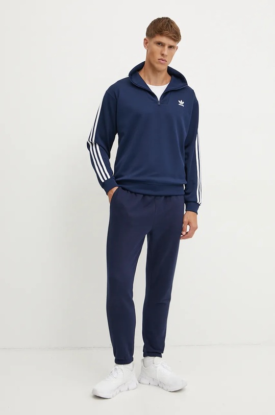 Кофта adidas Originals Adicolor IZ4805 темно-синій AW24