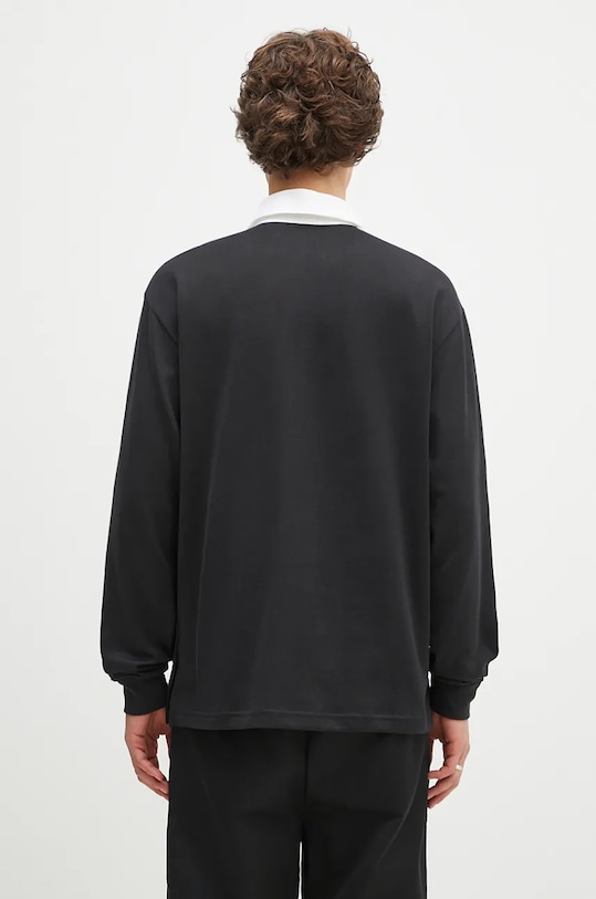 Clothing adidas Originals cotton longsleeve top Adicolor IZ4806 black