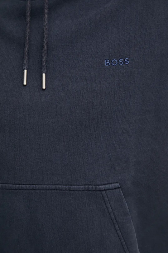 Bavlněná mikina Boss Orange 50523827 námořnická modř