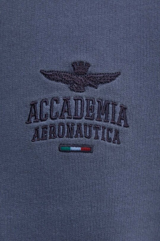 Bavlněná mikina Aeronautica Militare FE1924F560 modrá