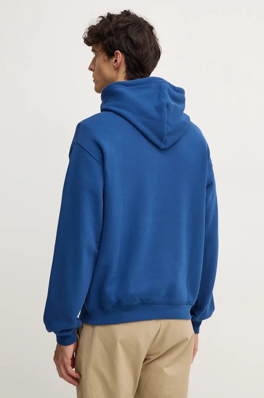 Одяг Бавовняна кофта Lacoste SH2754 блакитний