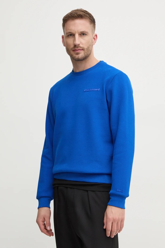 Mikina Lacoste bez kapuce modrá SH2858