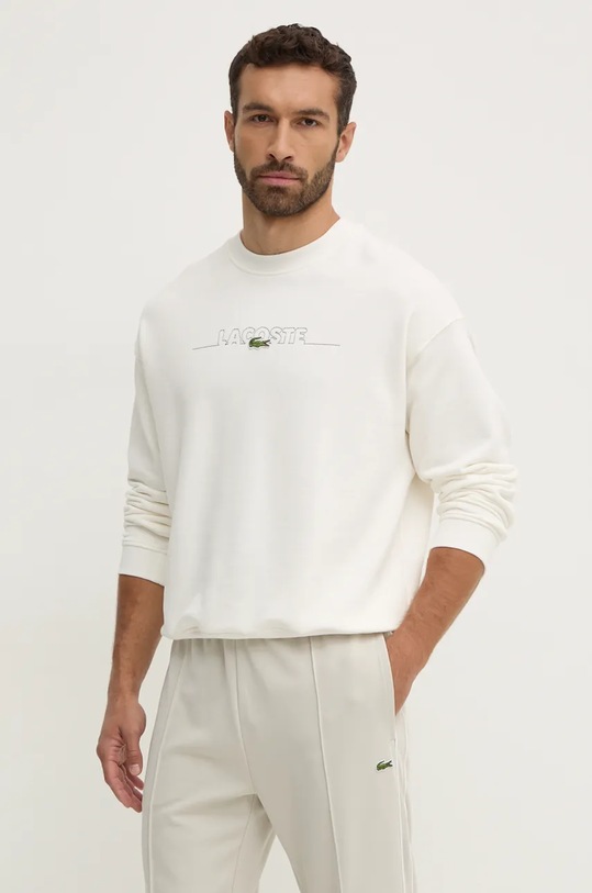 Кофта Lacoste хлопок бежевый SH3878