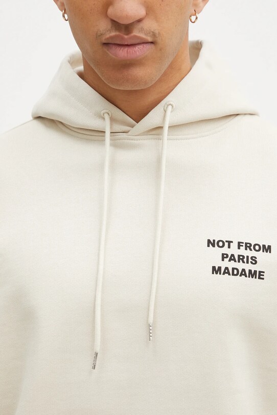 Drôle de Monsieur bluza bawełniana beżowy PERM.HO162.CO127.MT