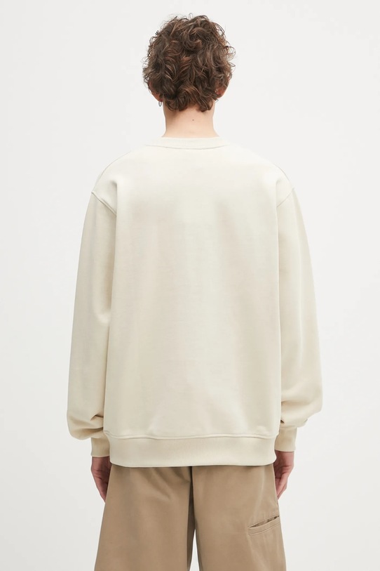 Одяг Бавовняна кофта Drôle de Monsieur PERM.SW148.CO127.MT бежевий