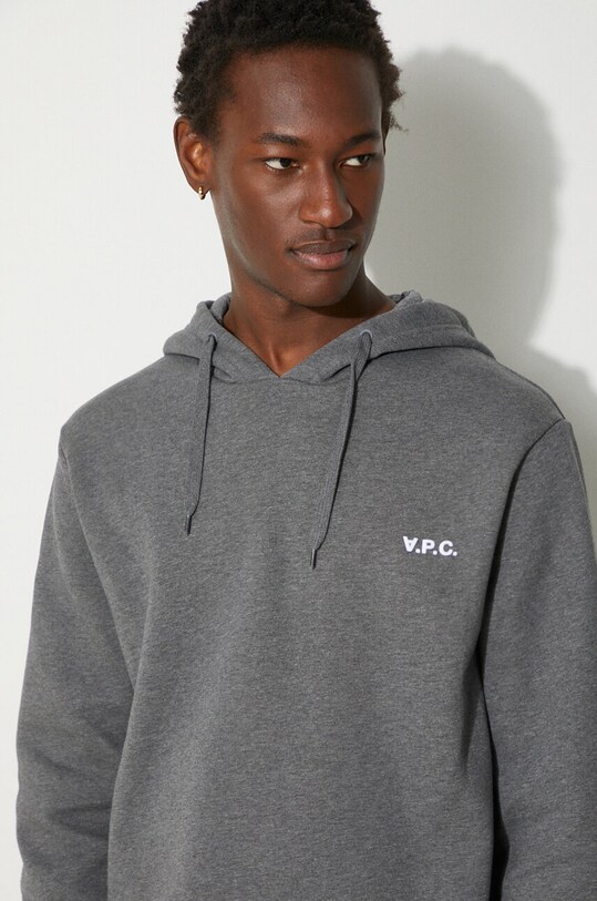 Bavlnená mikina A.P.C. Boxy Petit Vpc COHBR.H27917.TPR sivá
