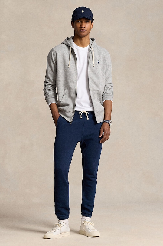 Îmbrăcăminte Polo Ralph Lauren bluza RL Fleece Longsleeve 710813297 gri