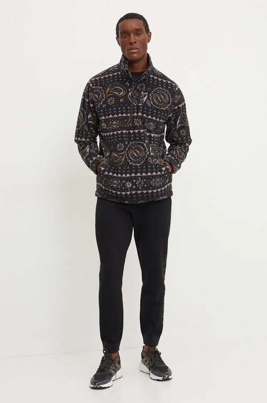 Billabong hanorac fleece Boundary ABYFT00463 negru AW24