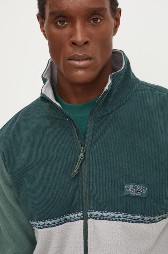 Odzież Billabong bluza Boundary Trail Zip ABYFT00466 zielony