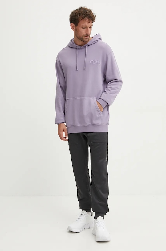 Billabong bluza Wave Washed Pullover ABYFT00474 violet AW24