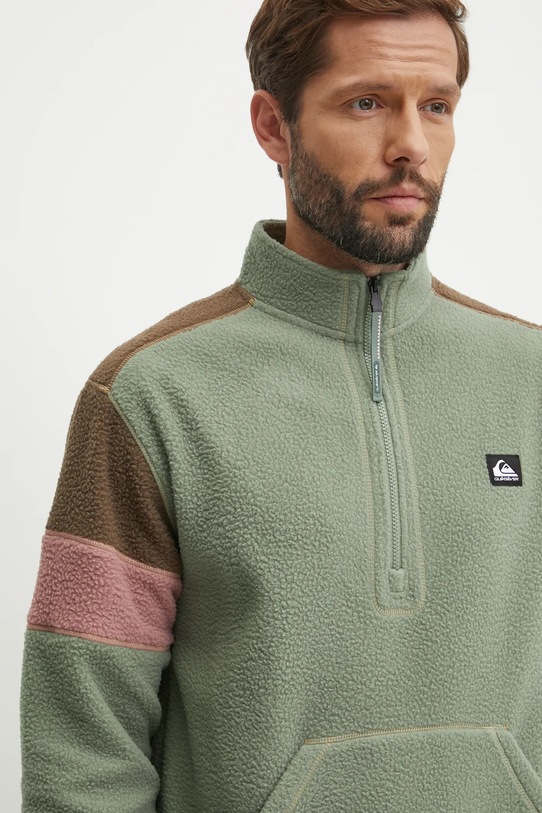 Quiksilver hanorac fleece Clean Coast verde EQYFT04960