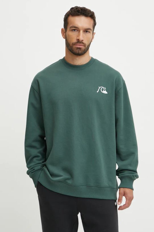 Кофта Quiksilver Dna Bubble Logo Crew інші зелений AQYFT03375